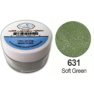 Elizabeth Craft, Silk Micro Fine Glitter - soft green