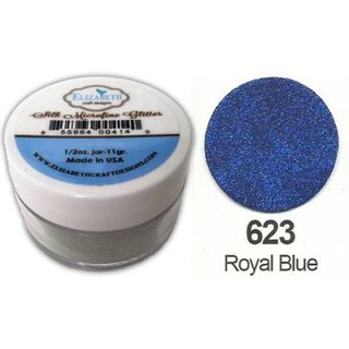 Elizabeth Craft, Silk Micro Fine Glitter - royal blue
