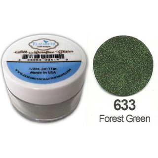 Elizabeth Craft, Silk Micro Fine Glitter - forest green