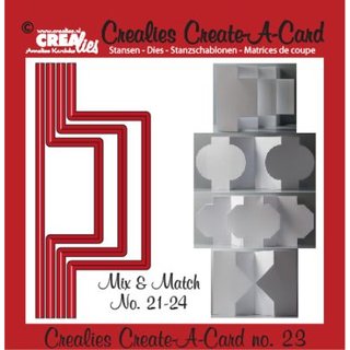 Crealies, Create A Card no. 23