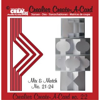 Crealies, Create A Card no. 22